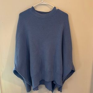 Free People Beautiful Blue Sweater. Size S. EUC